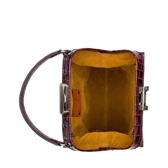 Patricia Nash Bags Patricia Nash Croc Plum Nela Satchel Nwt Poshmark